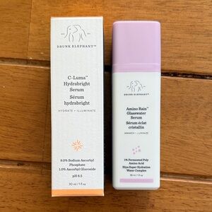 Drunk Elephant C-Luma and Amino Rain Serum Set